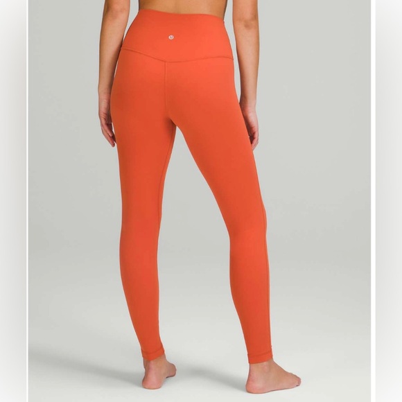 Lululemon Align High-Rise Pant 28” Canyon Orange - Picture 2 of 6